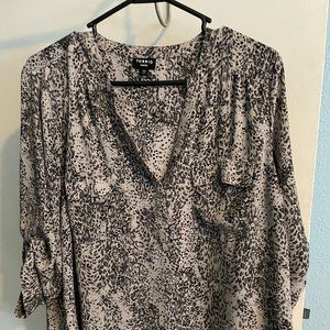 Torrid Harper Georgette Pullover Blouse Size 00